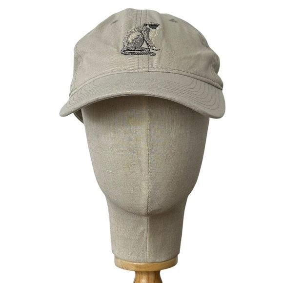 NEW Gear for Sports Nevis W.I. Khaki Baseball Hat Embroidered Monkey One Size - Picture 1 of 6